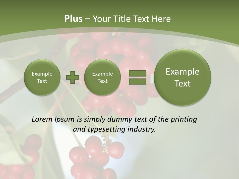 Green Nobody Outdoor PowerPoint Template
