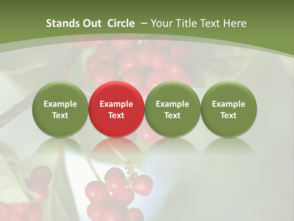 Green Nobody Outdoor PowerPoint Template