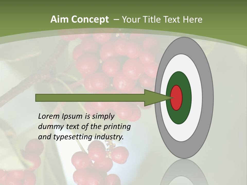 Green Nobody Outdoor PowerPoint Template