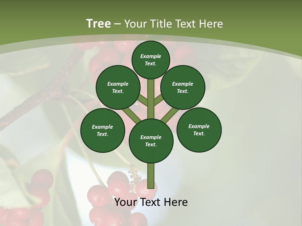 Green Nobody Outdoor PowerPoint Template