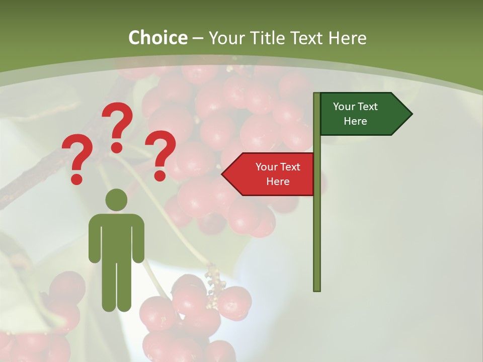 Green Nobody Outdoor PowerPoint Template