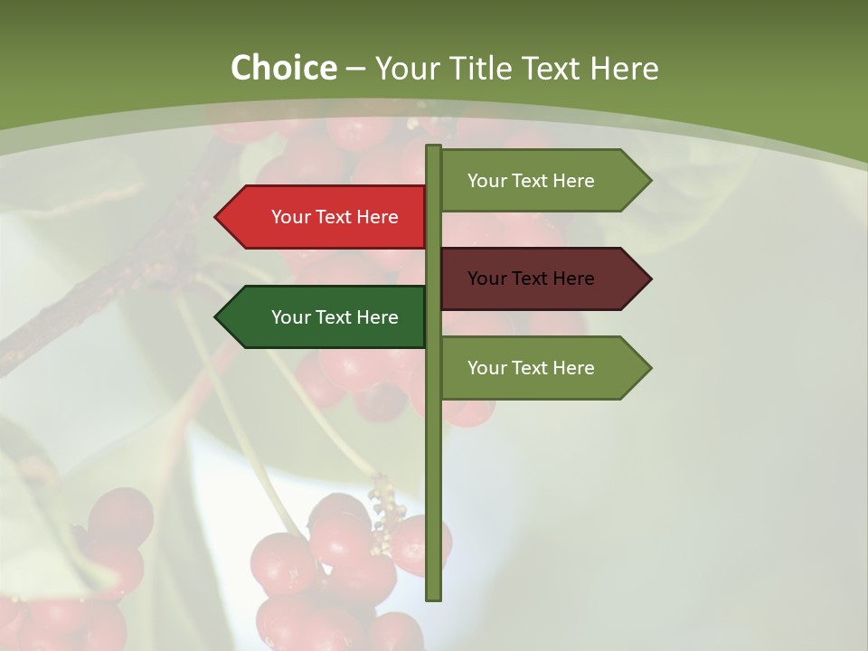 Green Nobody Outdoor PowerPoint Template