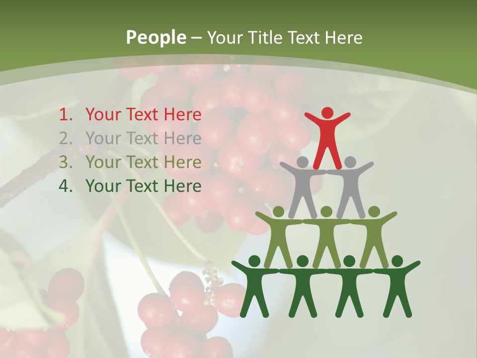 Green Nobody Outdoor PowerPoint Template