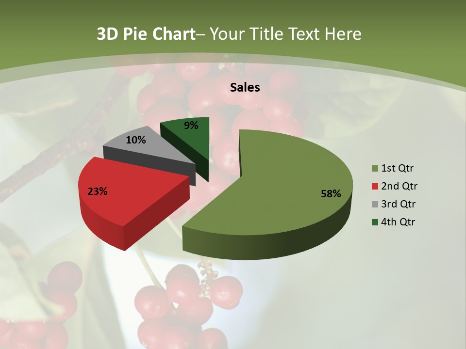 Green Nobody Outdoor PowerPoint Template