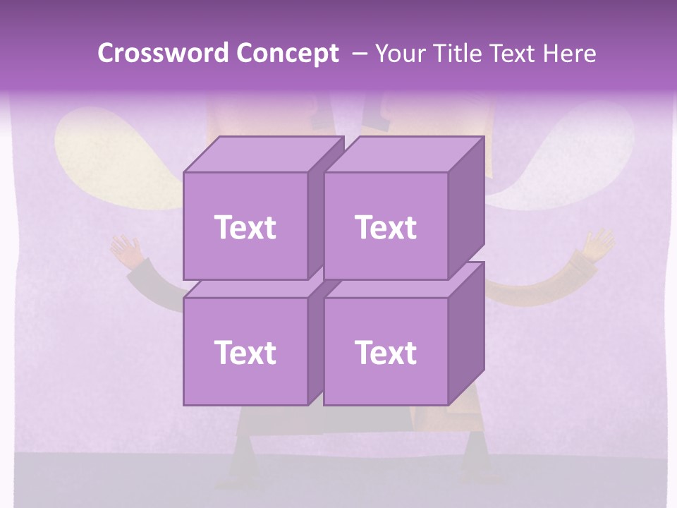Color Image Contrast Speech Balloon PowerPoint Template