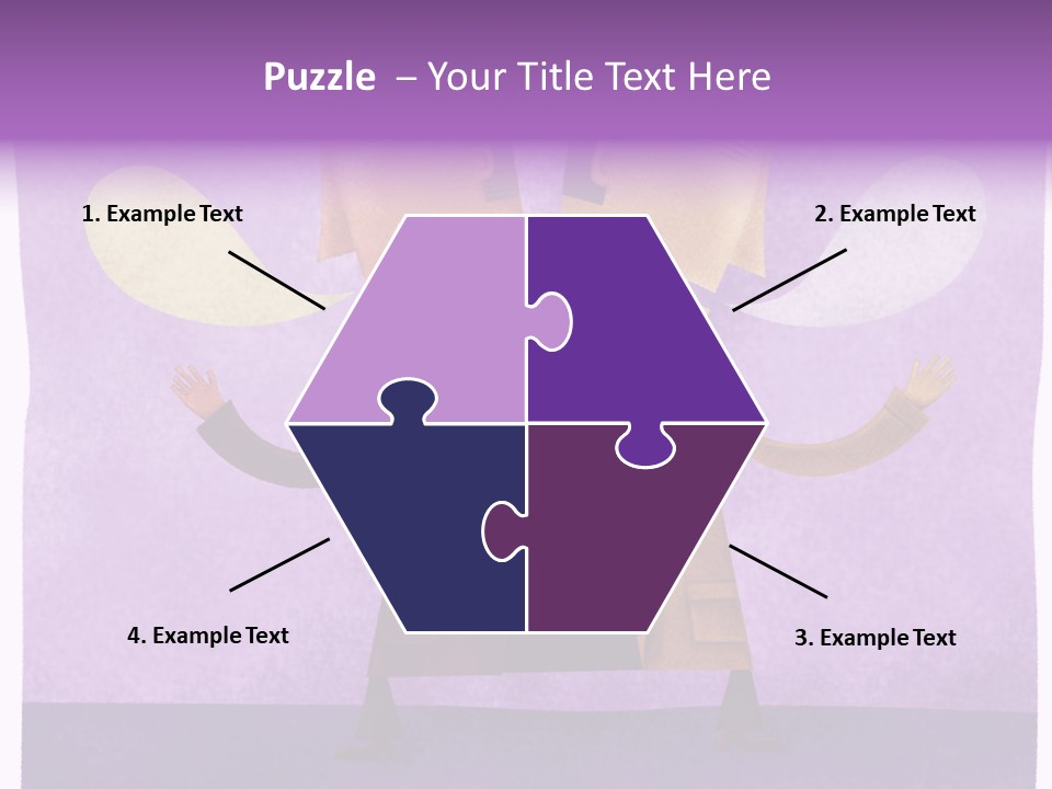 Color Image Contrast Speech Balloon PowerPoint Template