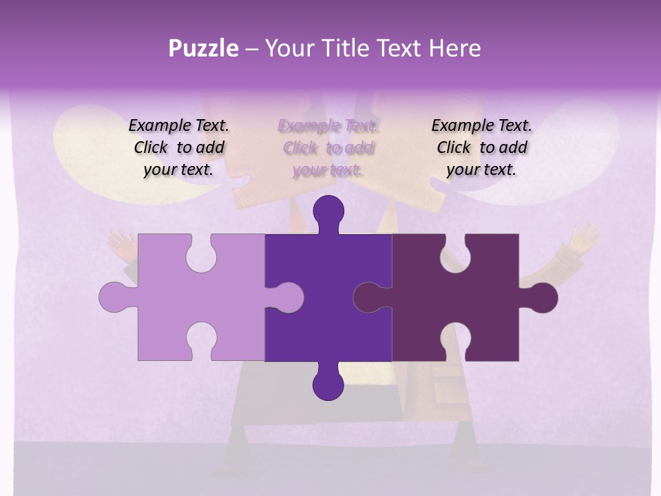 Color Image Contrast Speech Balloon PowerPoint Template