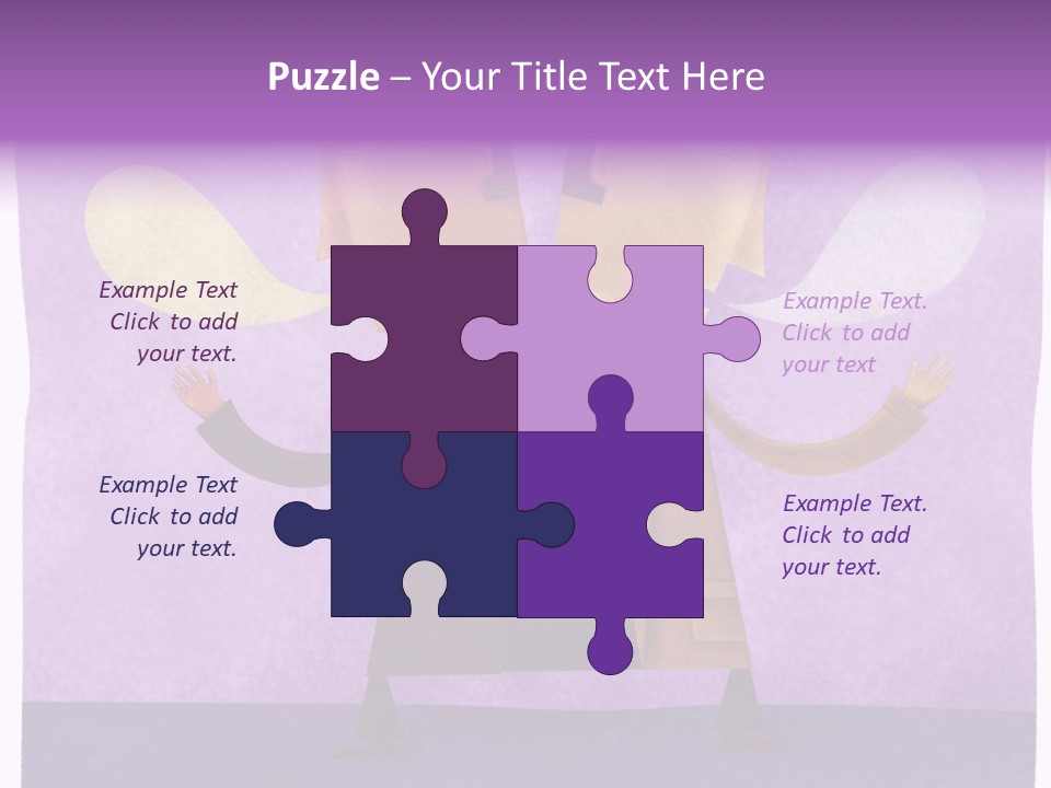 Color Image Contrast Speech Balloon PowerPoint Template