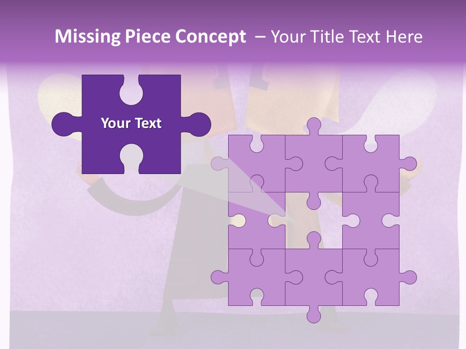 Color Image Contrast Speech Balloon PowerPoint Template