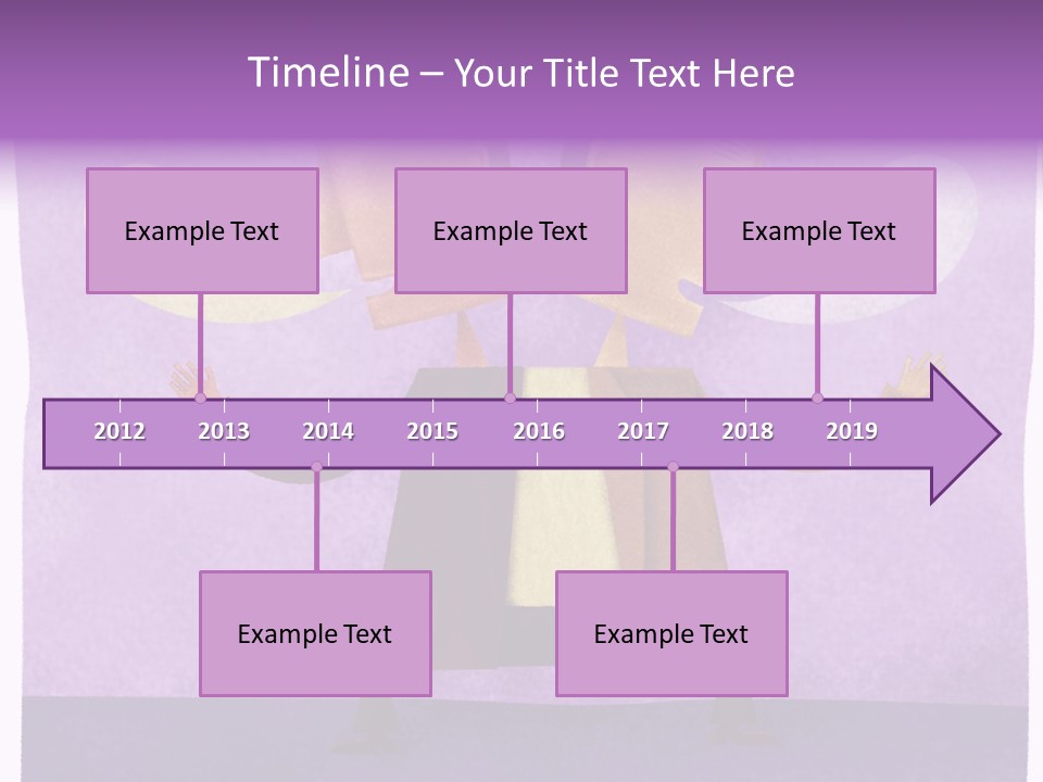 Color Image Contrast Speech Balloon PowerPoint Template