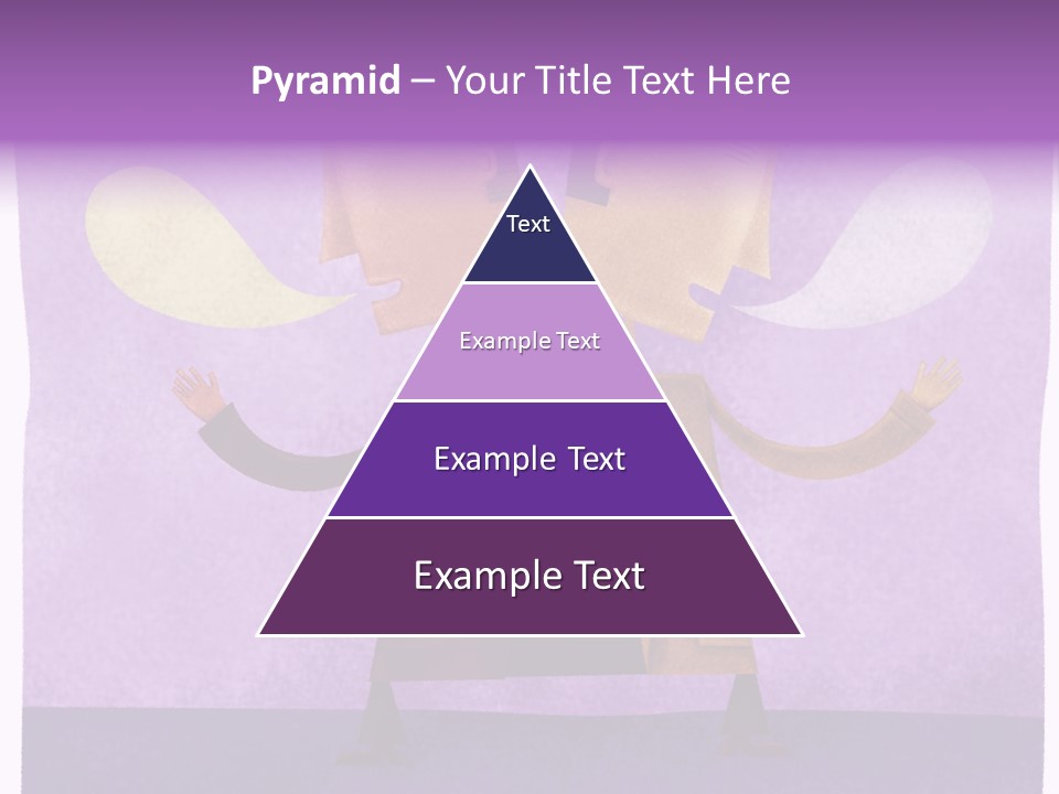 Color Image Contrast Speech Balloon PowerPoint Template