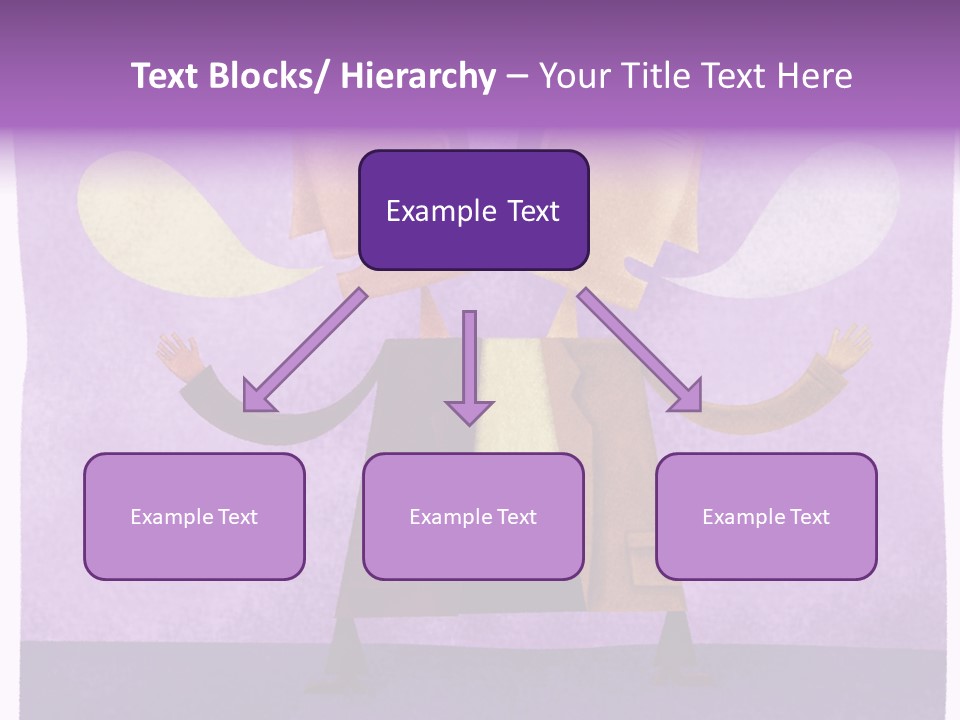 Color Image Contrast Speech Balloon PowerPoint Template