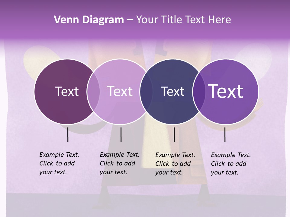 Color Image Contrast Speech Balloon PowerPoint Template