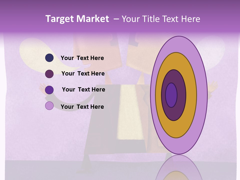 Color Image Contrast Speech Balloon PowerPoint Template