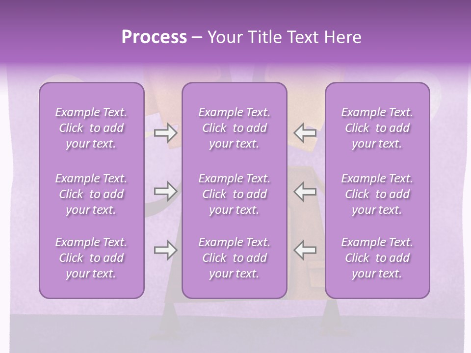 Color Image Contrast Speech Balloon PowerPoint Template