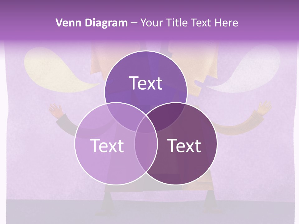 Color Image Contrast Speech Balloon PowerPoint Template