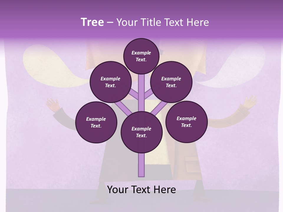 Color Image Contrast Speech Balloon PowerPoint Template