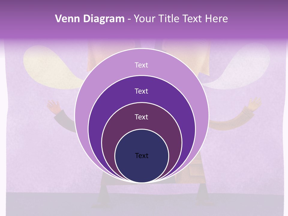 Color Image Contrast Speech Balloon PowerPoint Template