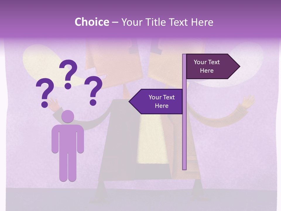 Color Image Contrast Speech Balloon PowerPoint Template