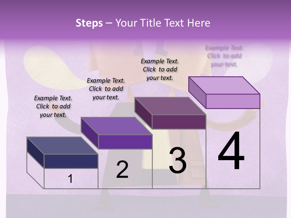 Color Image Contrast Speech Balloon PowerPoint Template