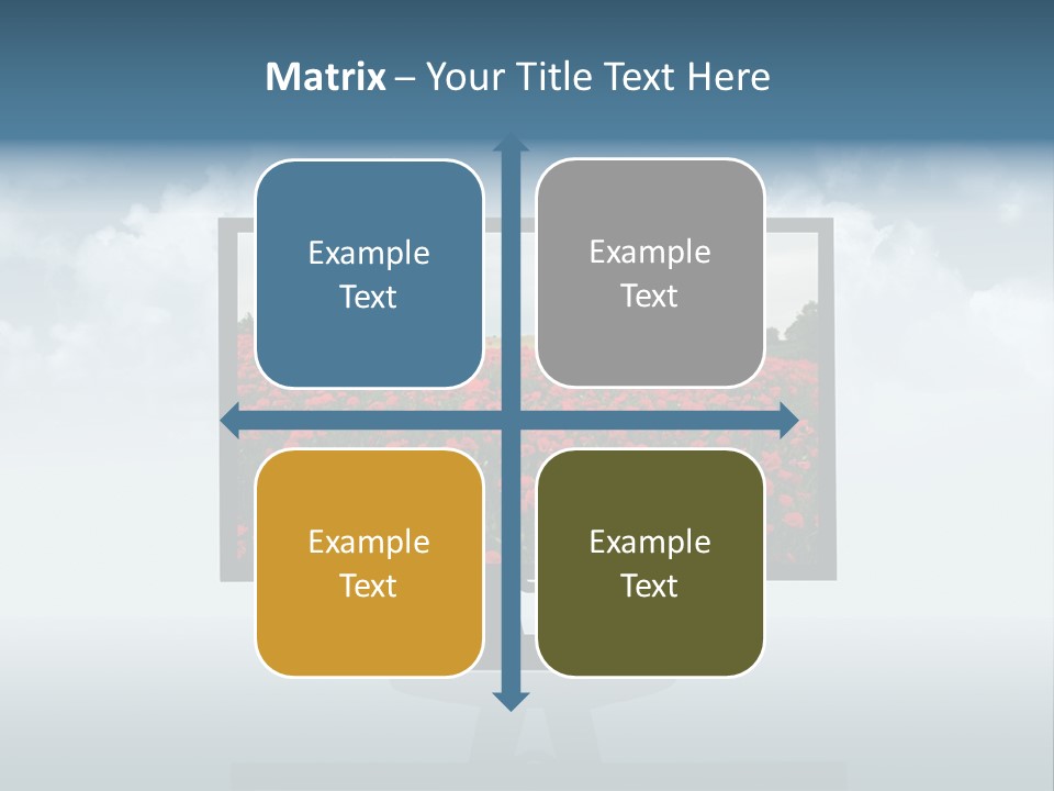 Stump Autumn Firewood PowerPoint Template
