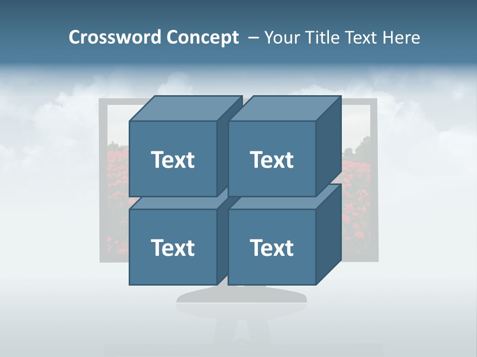 Stump Autumn Firewood PowerPoint Template