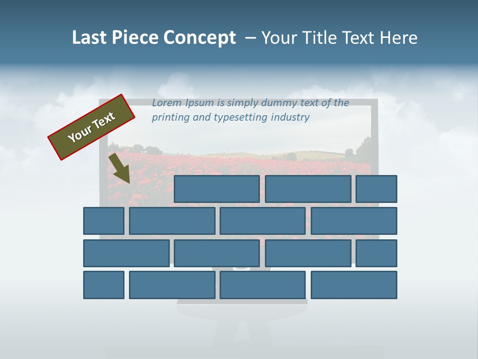 Stump Autumn Firewood PowerPoint Template