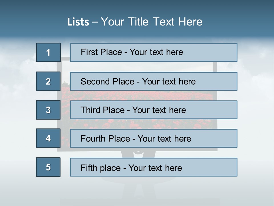 Stump Autumn Firewood PowerPoint Template