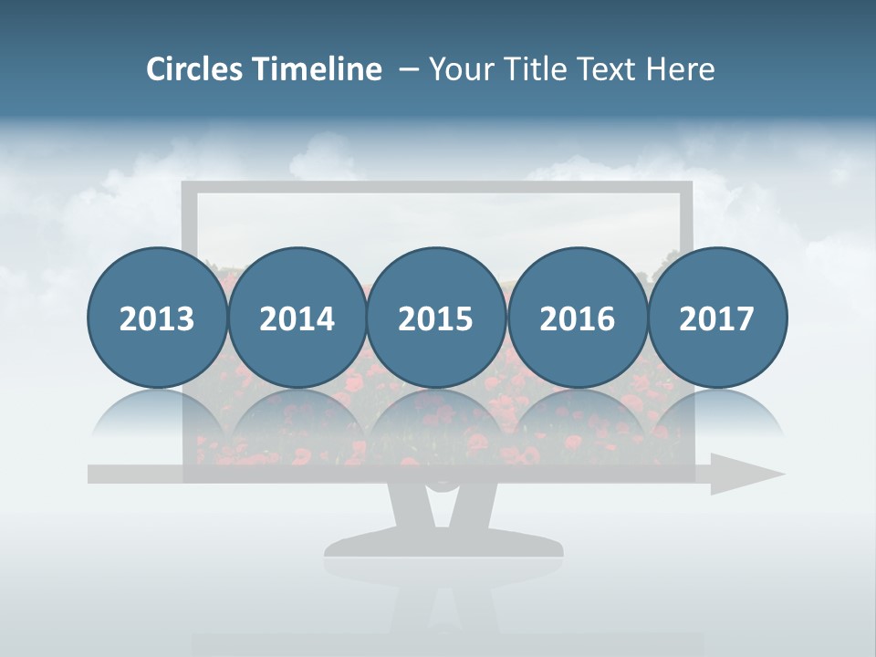 Stump Autumn Firewood PowerPoint Template