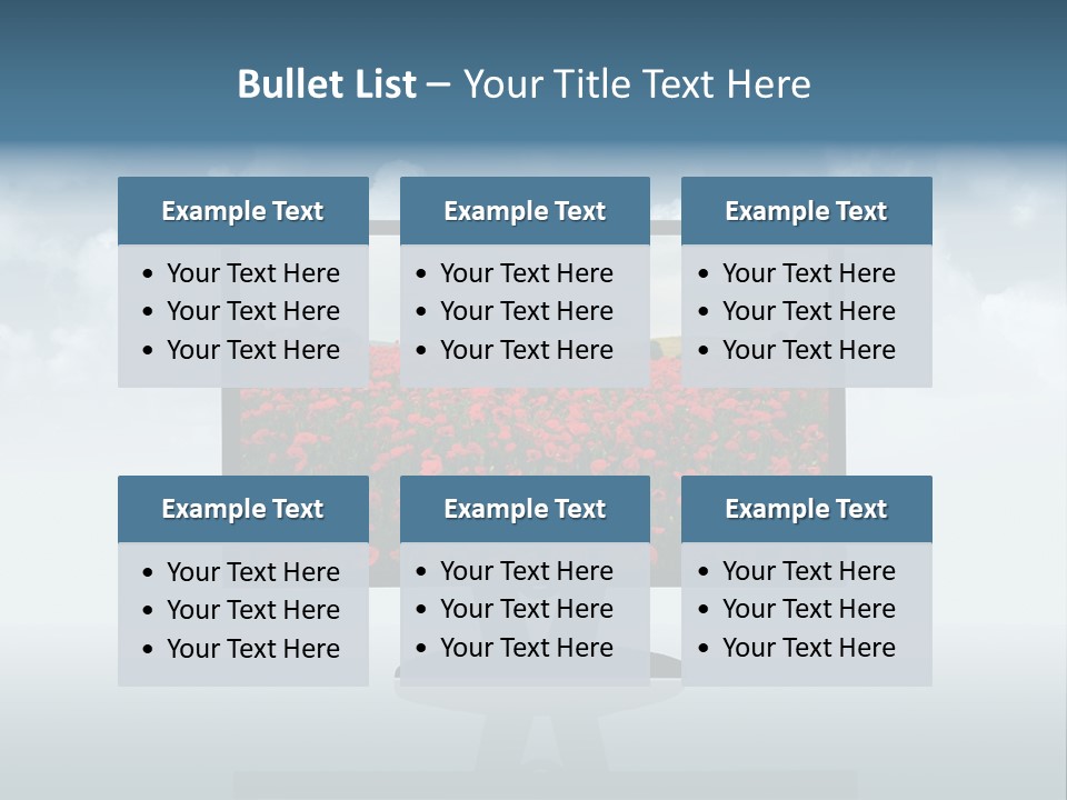 Stump Autumn Firewood PowerPoint Template