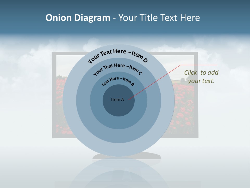 Stump Autumn Firewood PowerPoint Template