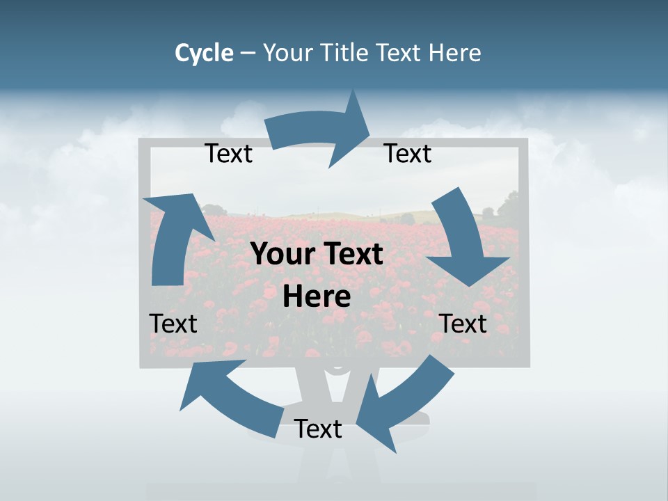 Stump Autumn Firewood PowerPoint Template