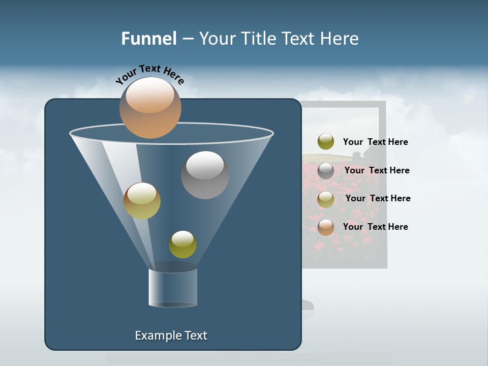 Stump Autumn Firewood PowerPoint Template