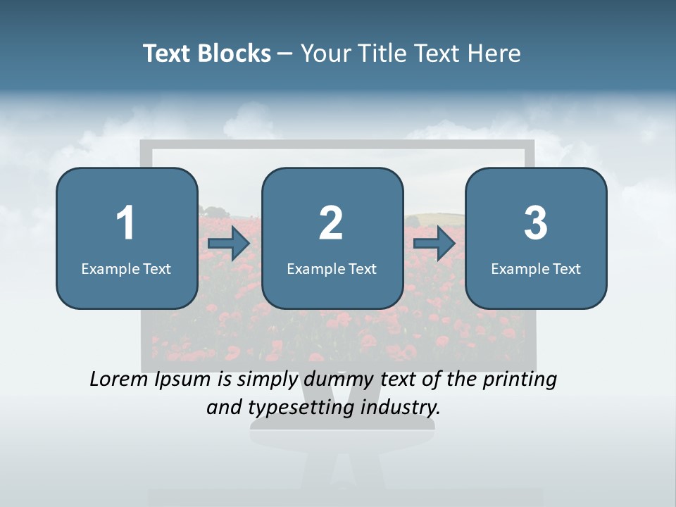 Stump Autumn Firewood PowerPoint Template