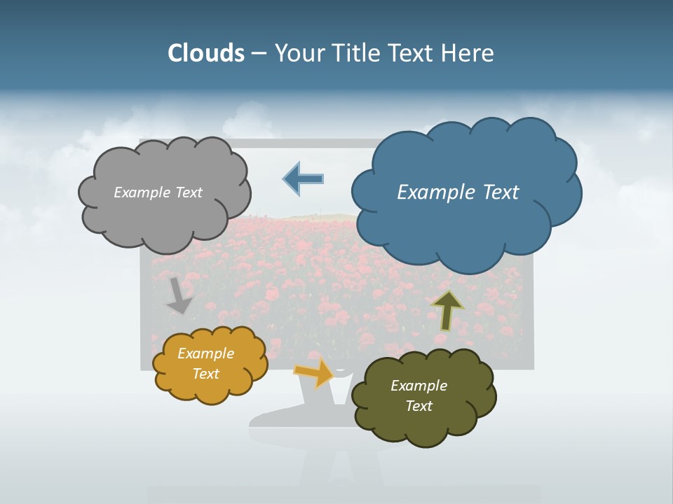 Stump Autumn Firewood PowerPoint Template