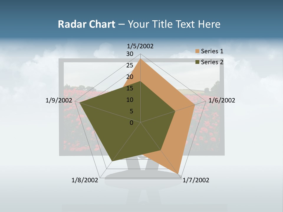 Stump Autumn Firewood PowerPoint Template