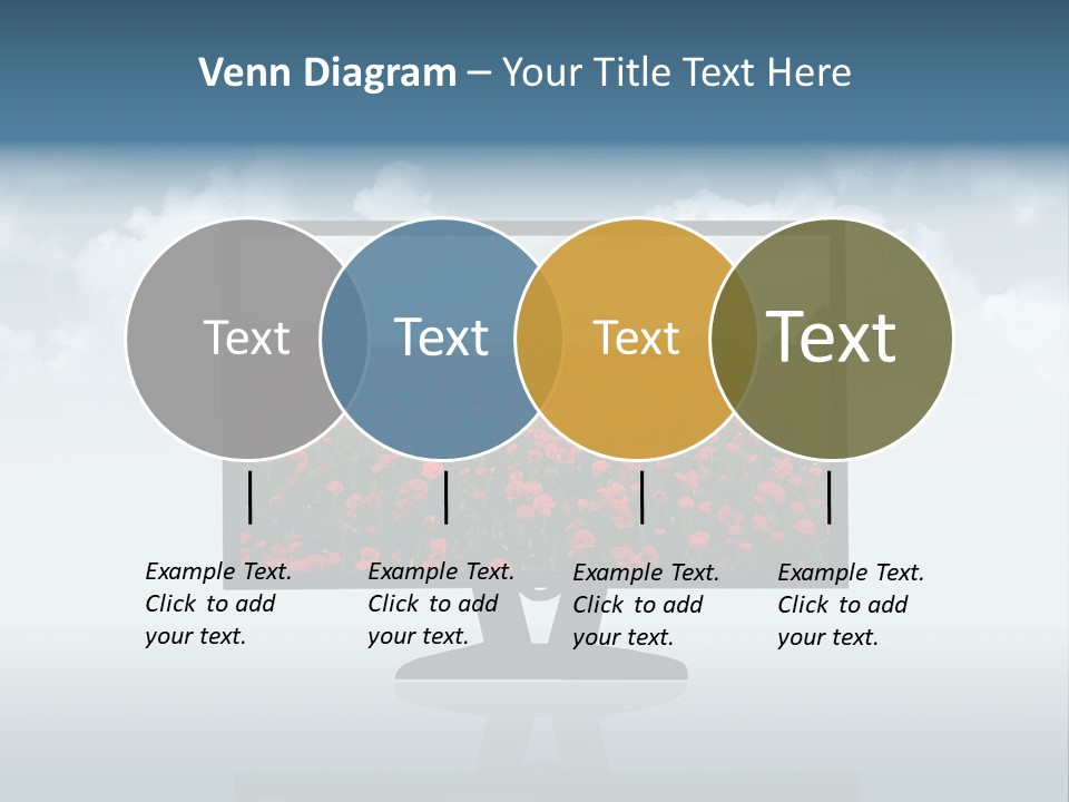 Stump Autumn Firewood PowerPoint Template