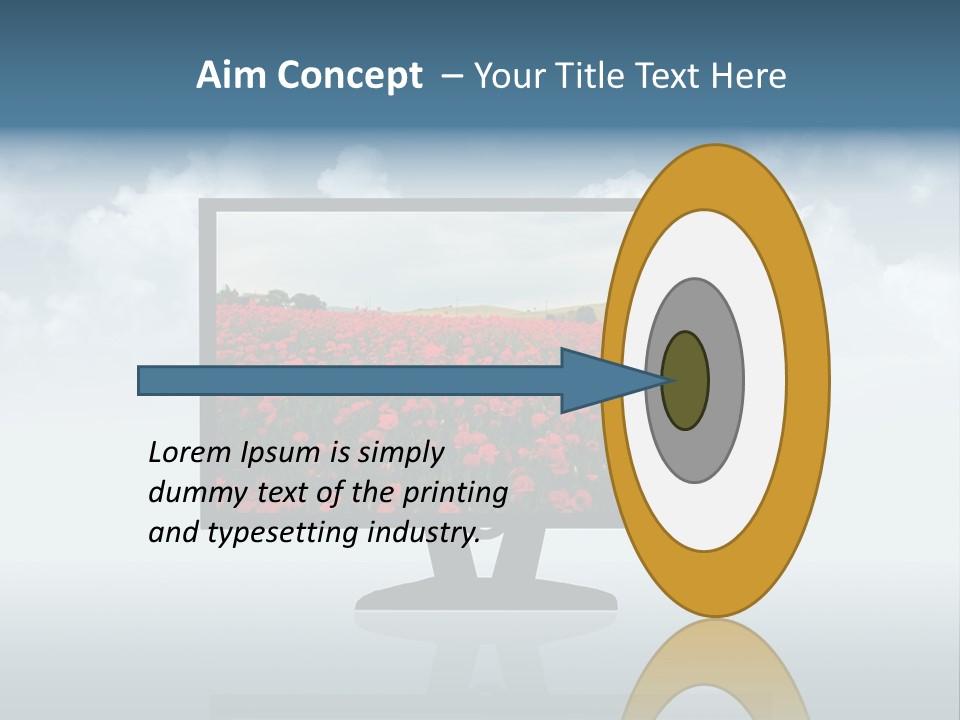 Stump Autumn Firewood PowerPoint Template