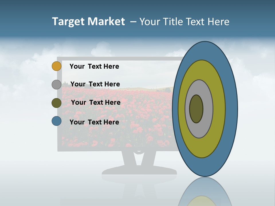 Stump Autumn Firewood PowerPoint Template