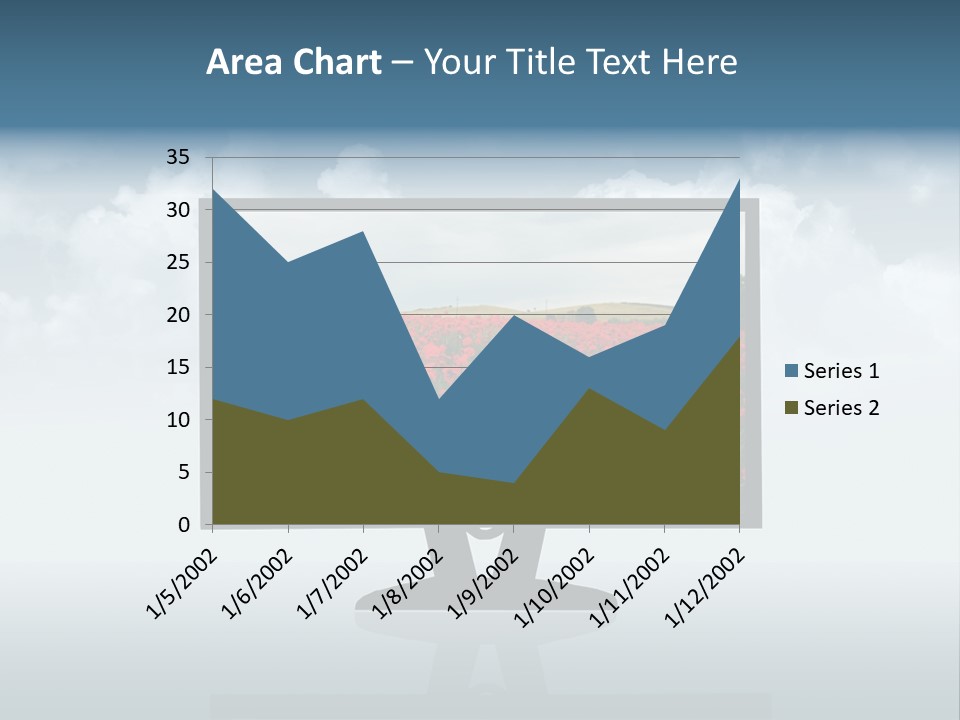 Stump Autumn Firewood PowerPoint Template