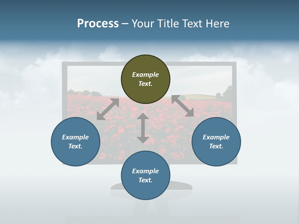 Stump Autumn Firewood PowerPoint Template