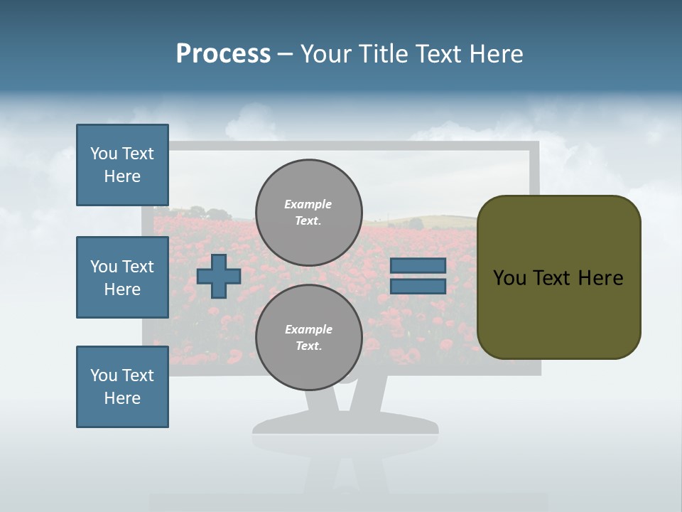 Stump Autumn Firewood PowerPoint Template