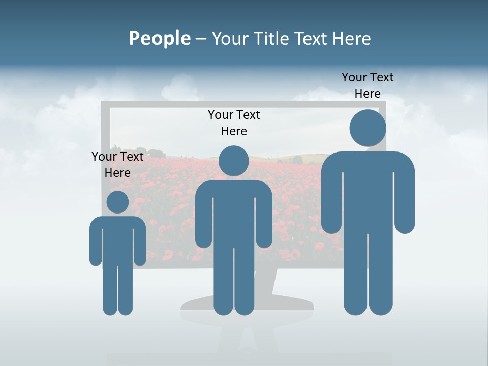 Stump Autumn Firewood PowerPoint Template