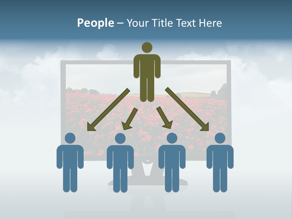 Stump Autumn Firewood PowerPoint Template