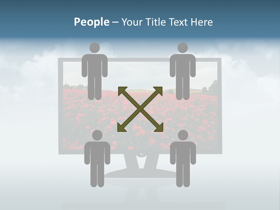 Stump Autumn Firewood PowerPoint Template