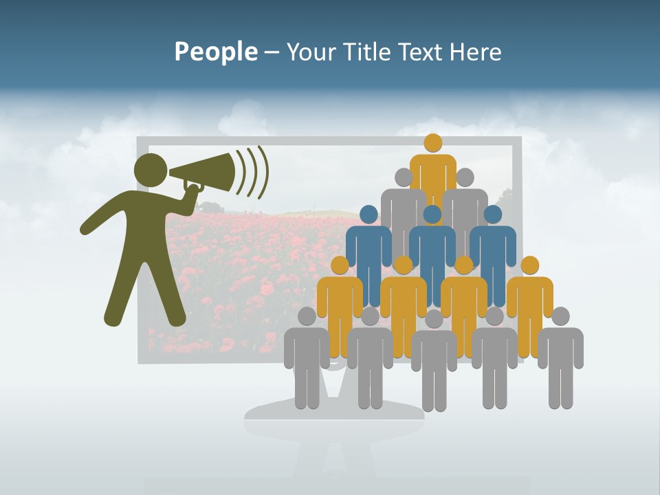 Stump Autumn Firewood PowerPoint Template