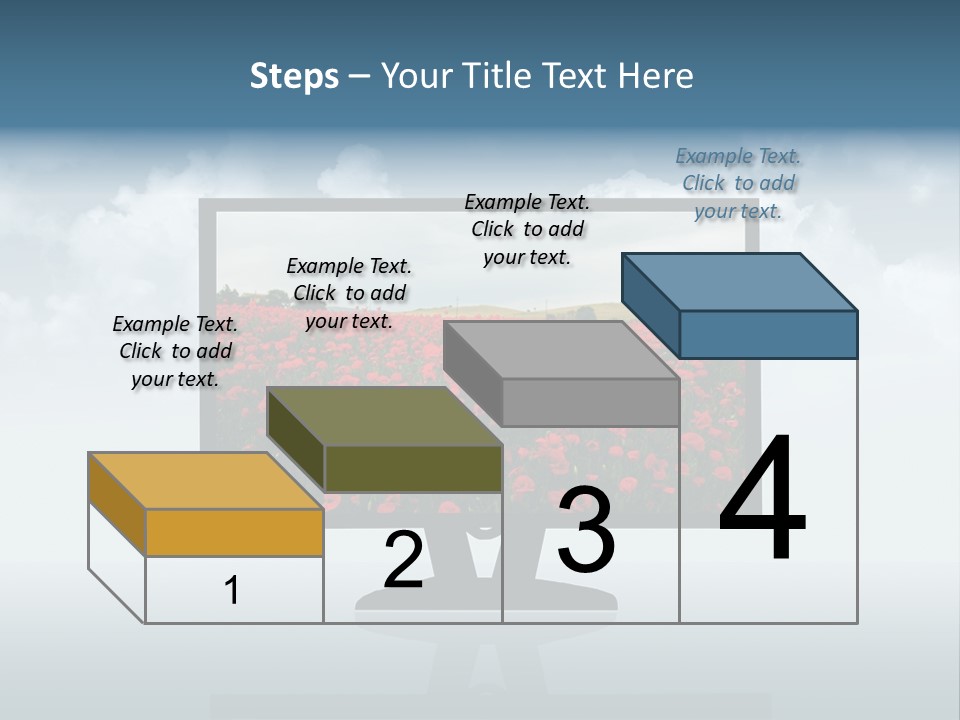 Stump Autumn Firewood PowerPoint Template