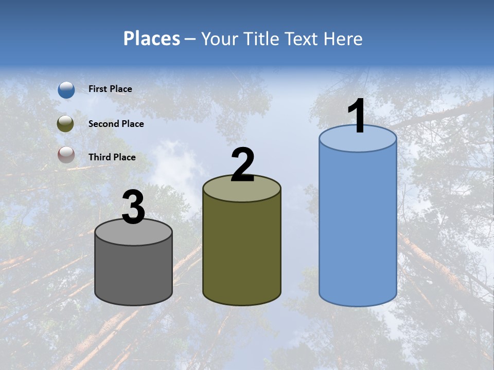 Stump Autumn Firewood PowerPoint Template