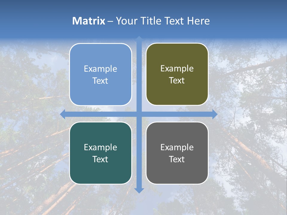 Stump Autumn Firewood PowerPoint Template
