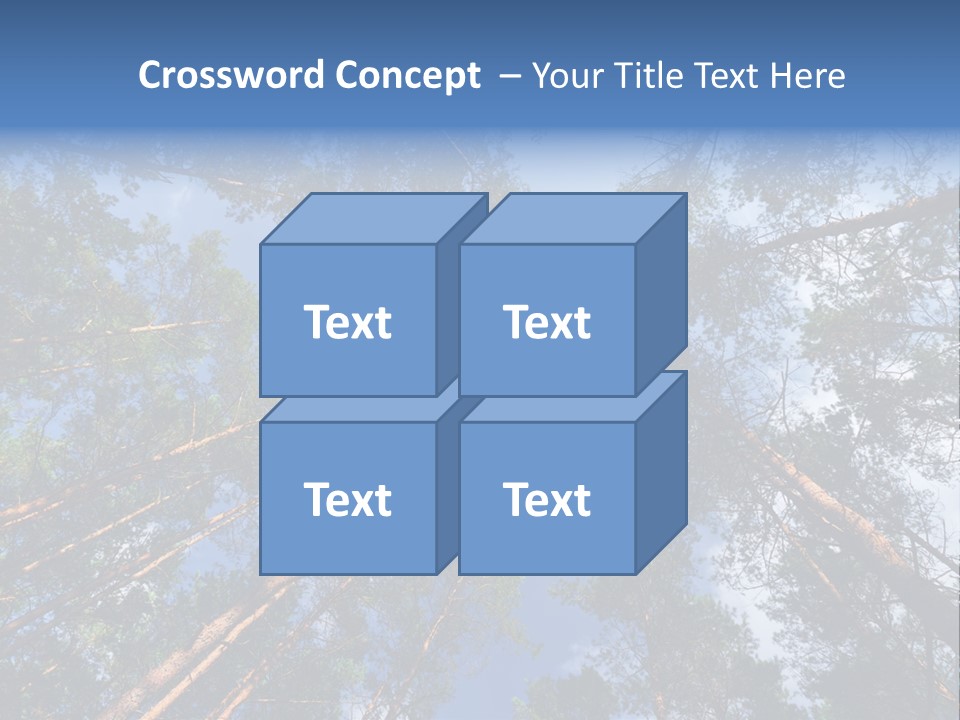 Stump Autumn Firewood PowerPoint Template